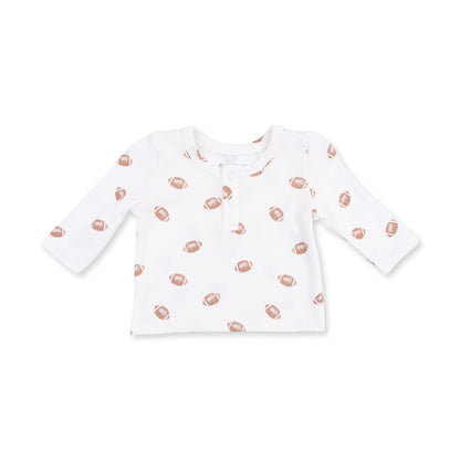 Mini Footballs - Long Sleeve Henley Play Set