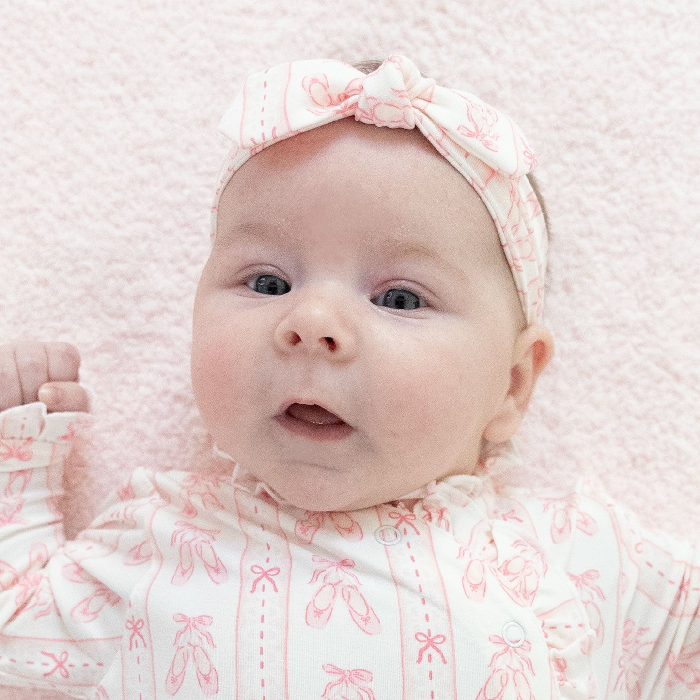 Ballet Shoes Ribbon Stripe - Knot Headband