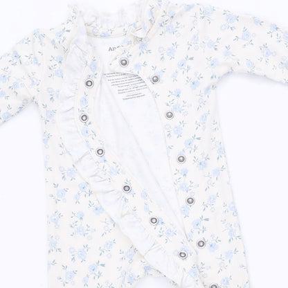 Rose Briar - Kimono Ruffle Snap Footie