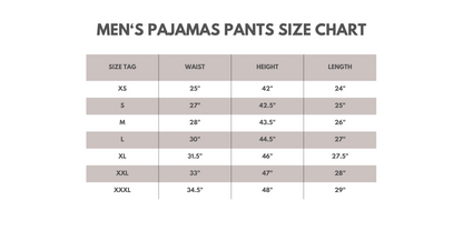 Blue christmas santa claus men pajamas pants