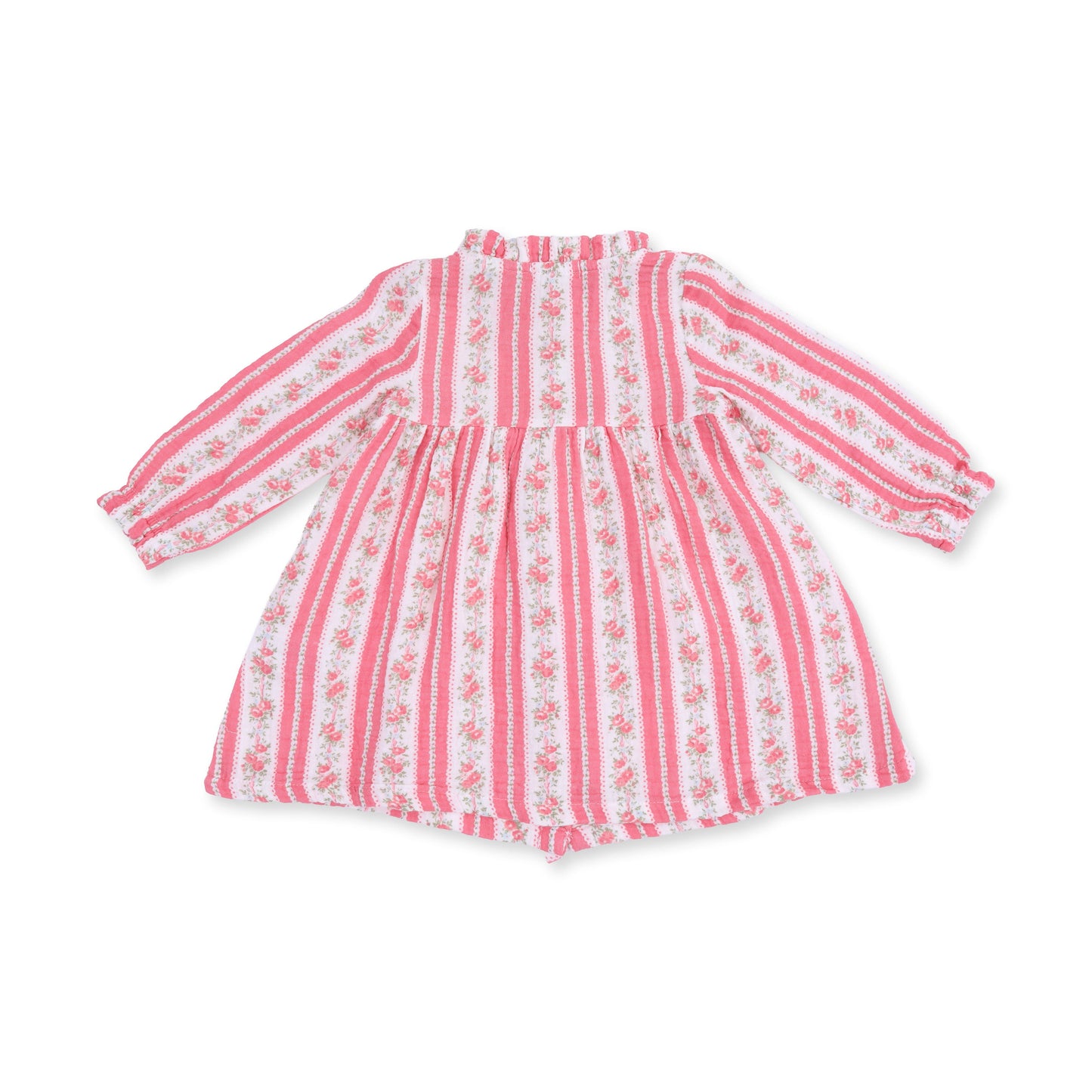 Suzie Floral Stripe - Romy Dress and Bloomer