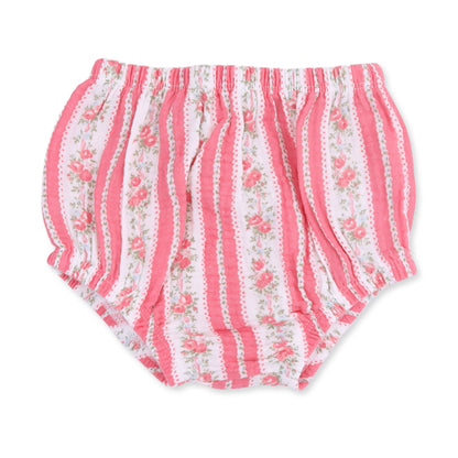 Suzie Floral Stripe - Romy Dress and Bloomer