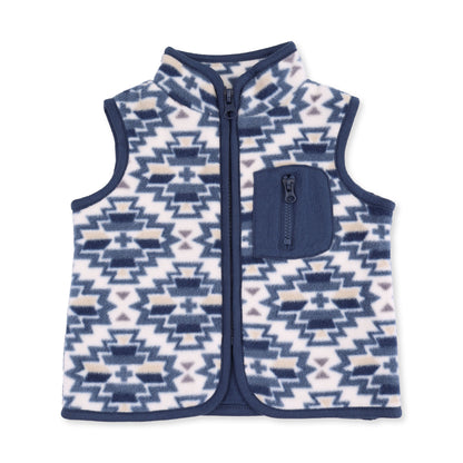Southwest Micro Fleece - Zip Vest