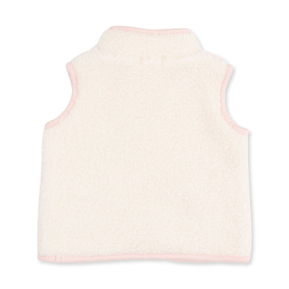 Sherpa - Zip Vest with Heart Pockets