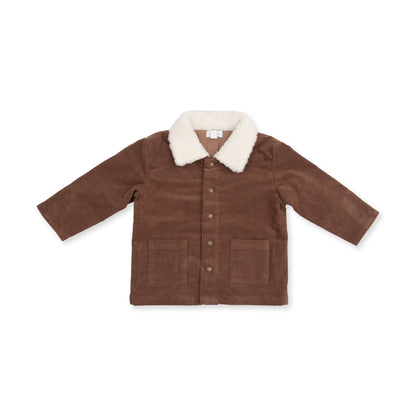 Solid Beaver Fur Corduroy - Corduroy Jacket