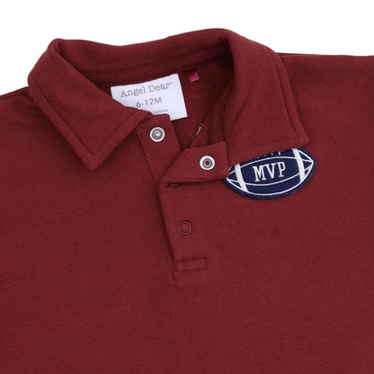 Varsity French Terry - Polo Sweatshirt