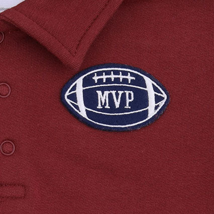 Varsity French Terry - Polo Sweatshirt
