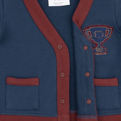 Varsity French Terry - Victory Cardigan