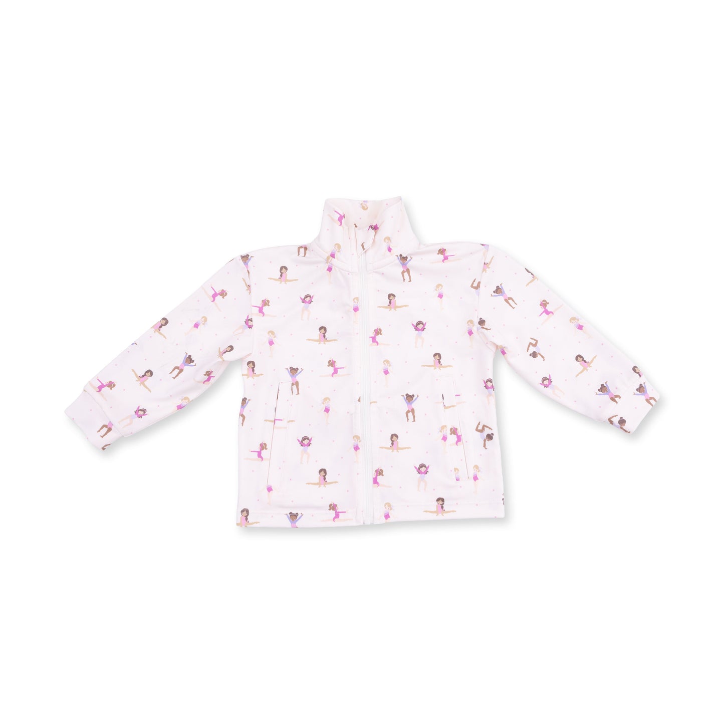 Tiny Tumblers Activewear - Mock Neck Active Jacket