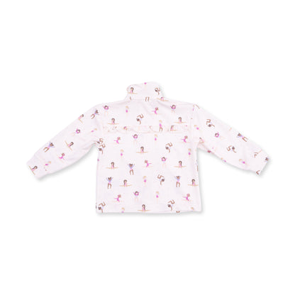 Tiny Tumblers Activewear - Mock Neck Active Jacket