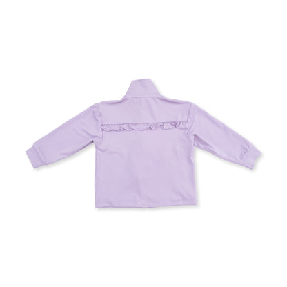 Tiny Tumblers Activewear Lilac - Mock Neck Active Jacket