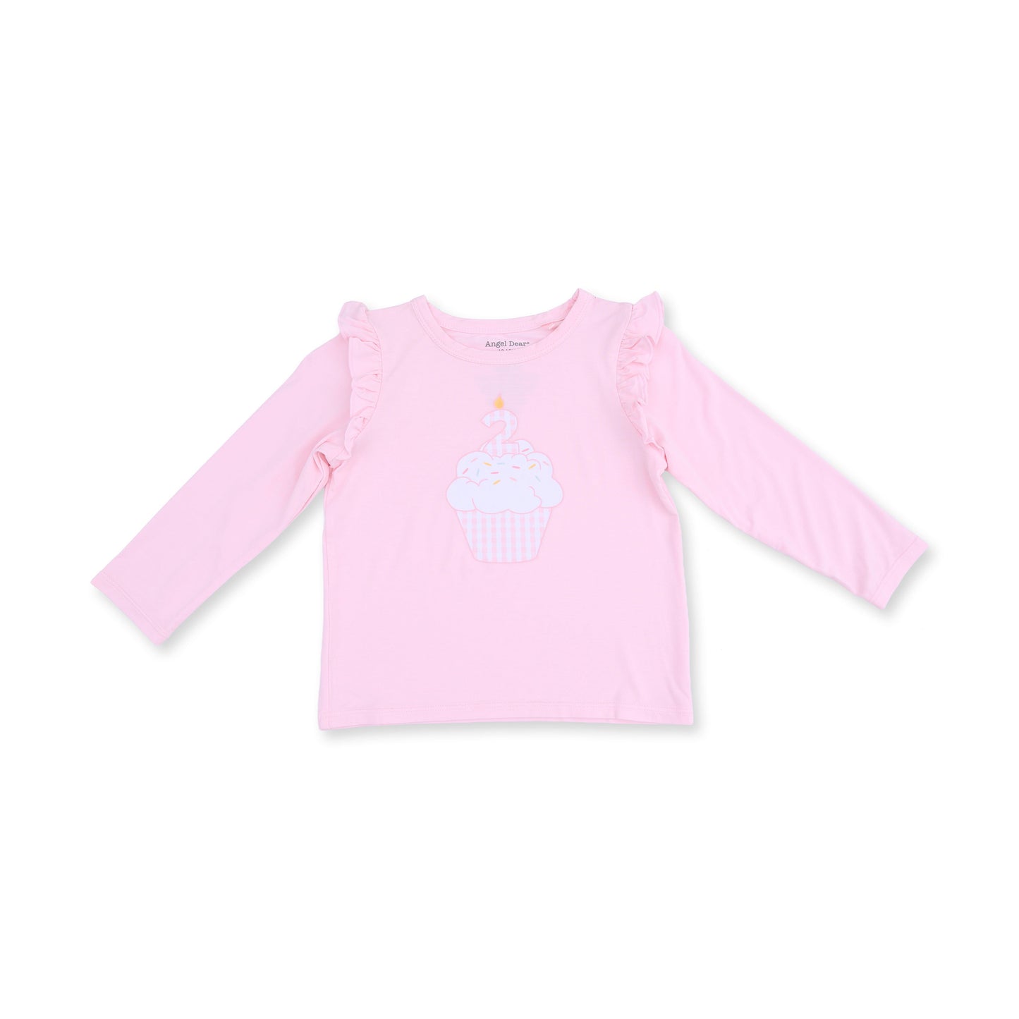 Birthday - 2nd Birthday Long Sleeve Ruffle Shirt