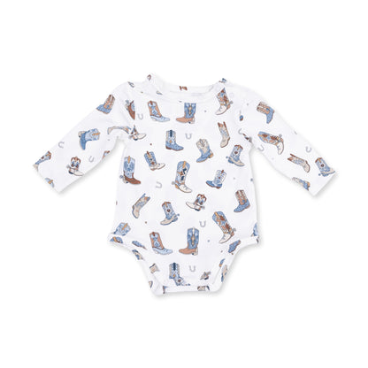 Buckaroo Boots - Long Sleeve Bodysuit