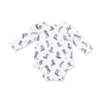 Buckaroo Boots - Long Sleeve Bodysuit
