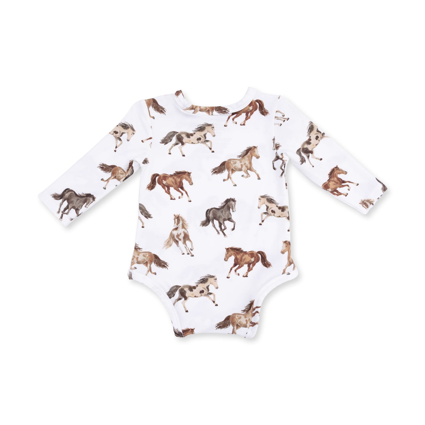 Wild Horses - Long Sleeve Bodysuit