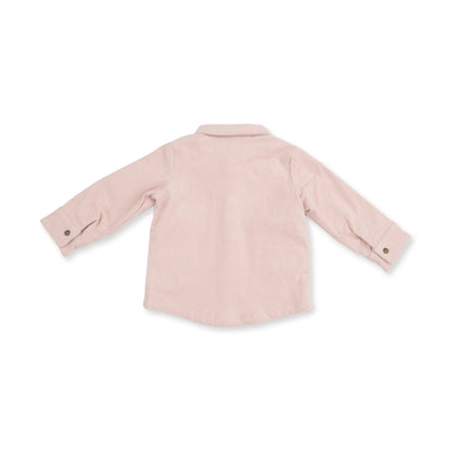 Solid Veiled Pink - Cord Sh-acket