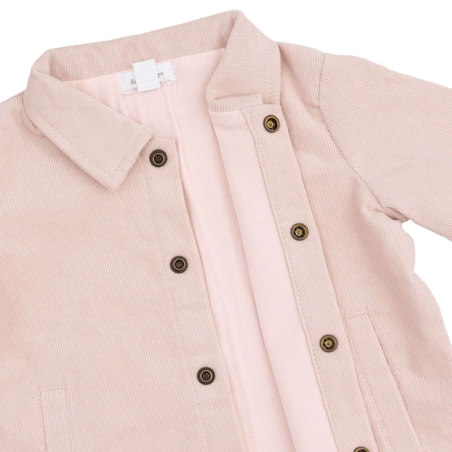 Solid Veiled Pink - Cord Sh-acket