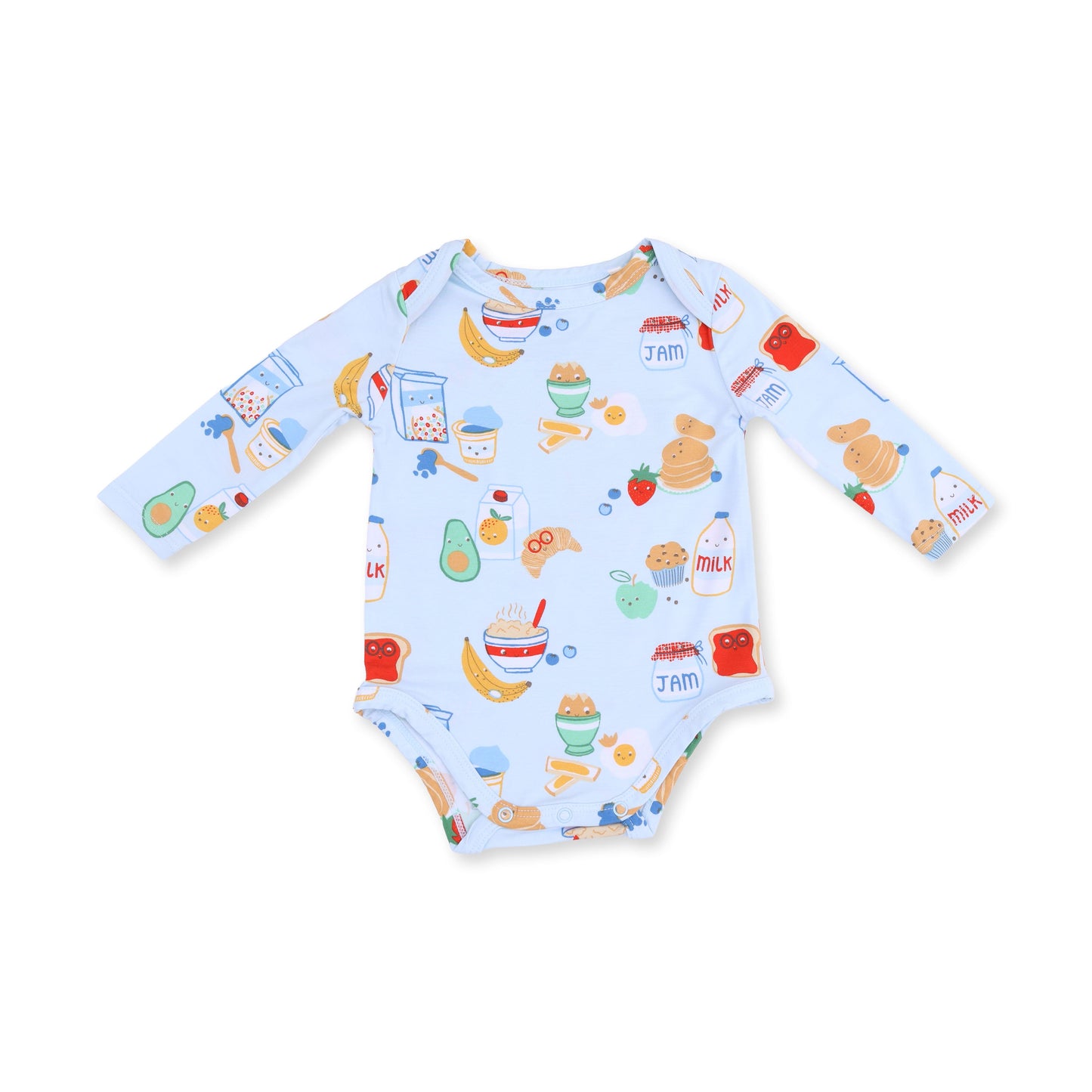 Breakfast Club Blue - Long Sleeve Bodysuit