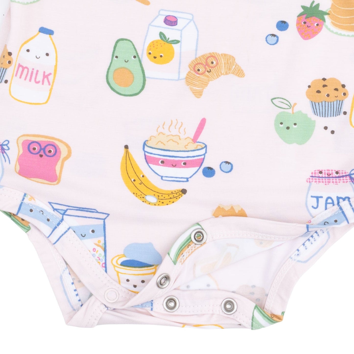 Breakfast Club Pink - Long Sleeve Bodysuit