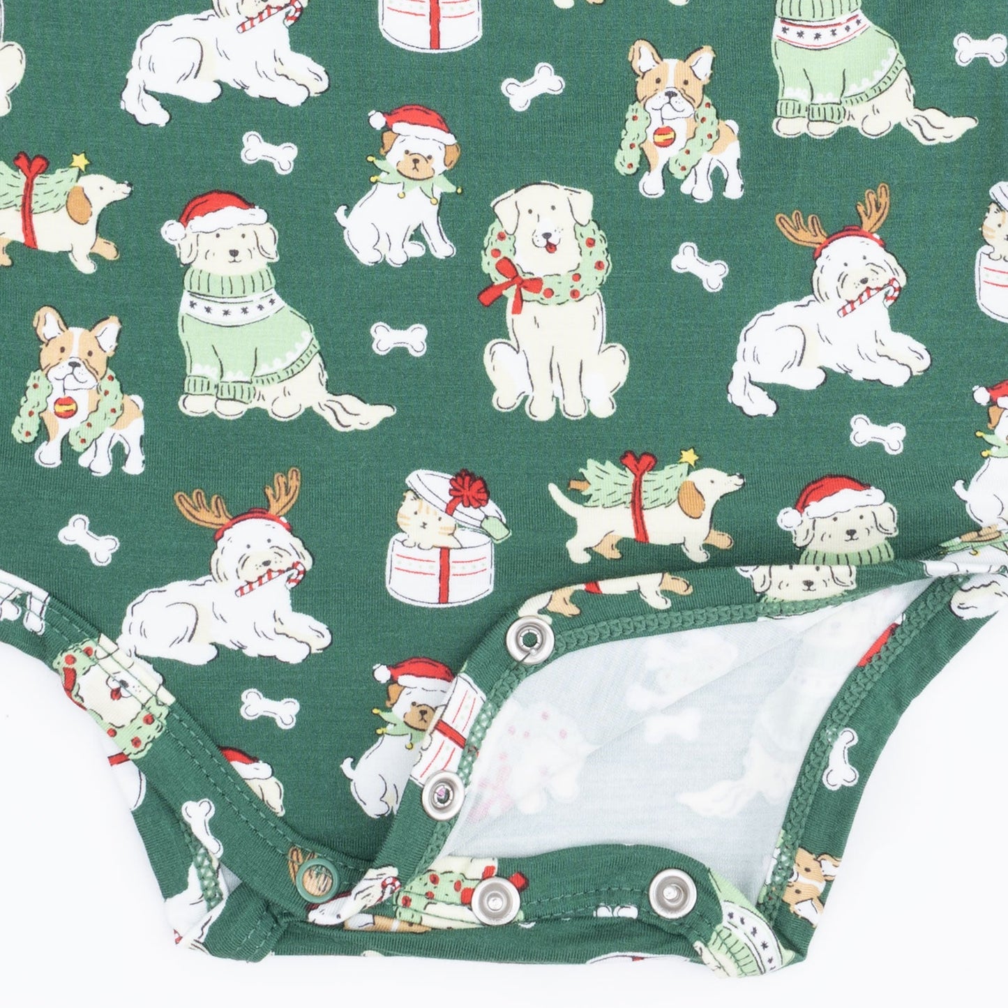 Christmas Dogs Uni - Long Sleeve Bodysuit