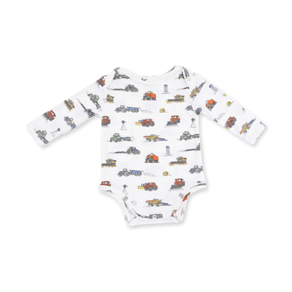 Farm Machines - Long Sleeve Bodysuit