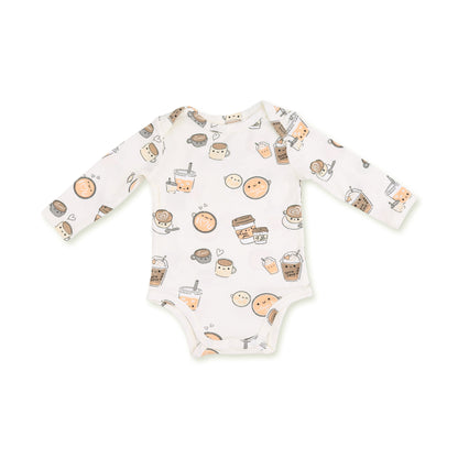 Love You A Latte - Long Sleeve Bodysuit
