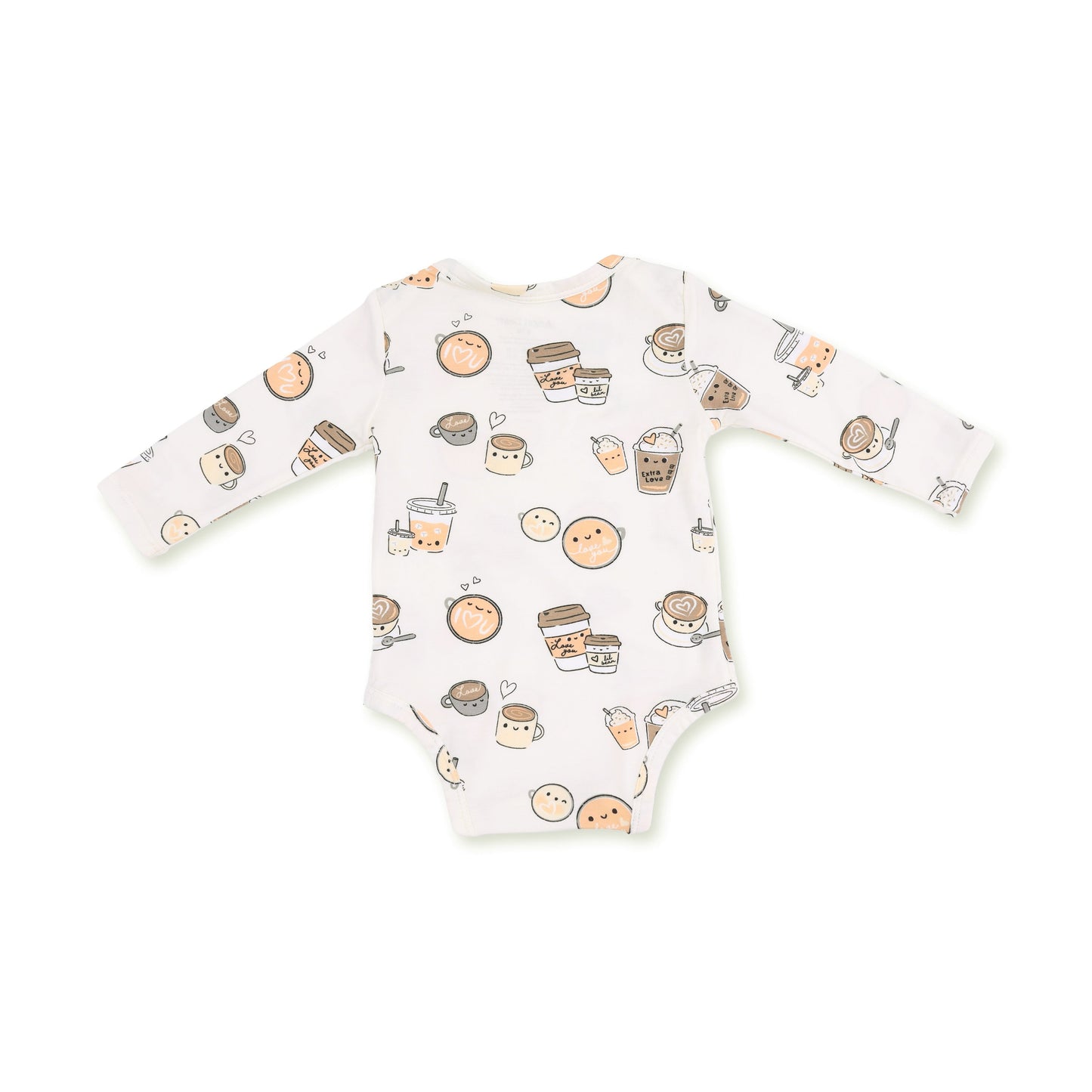 Love You A Latte - Long Sleeve Bodysuit