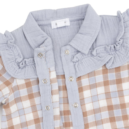 Western Plaid - Loretta Top
