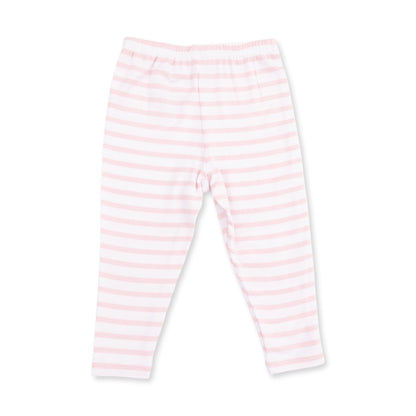 Veiled Pink Bows - Polo Dress and Legging