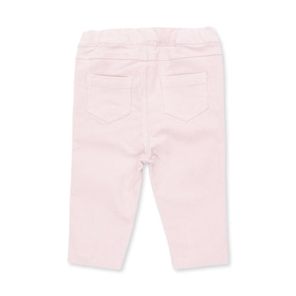 Veiled Pink Corduroy - Adjustable Pants and Bow Pocket