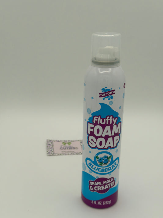 Fluffy Foam Soap Blueberry
