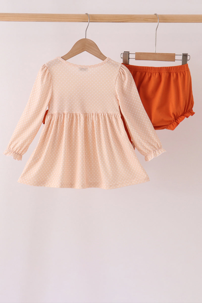 Sweet as pie embroidery bloomer set
