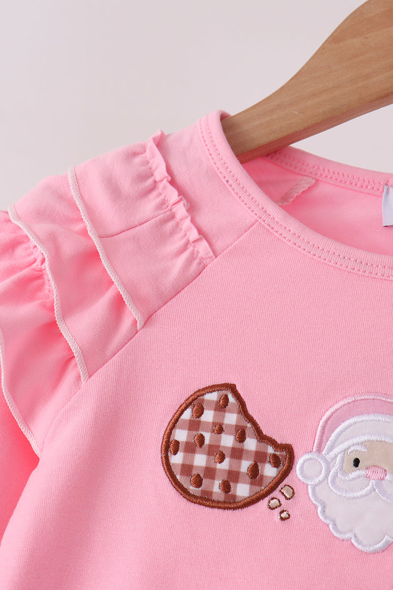 Pink Milk Cookies Ruffle Set