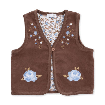 Hazel Floral - Vest with Lining