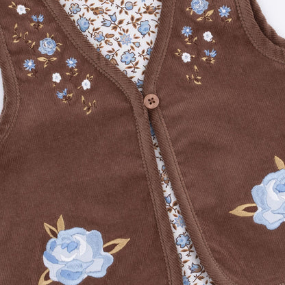 Hazel Floral - Vest with Lining