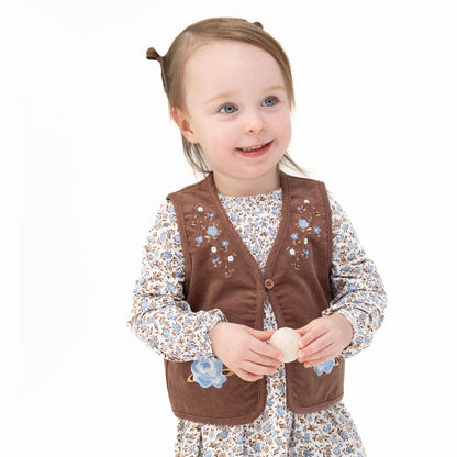 Hazel Floral - Vest with Lining