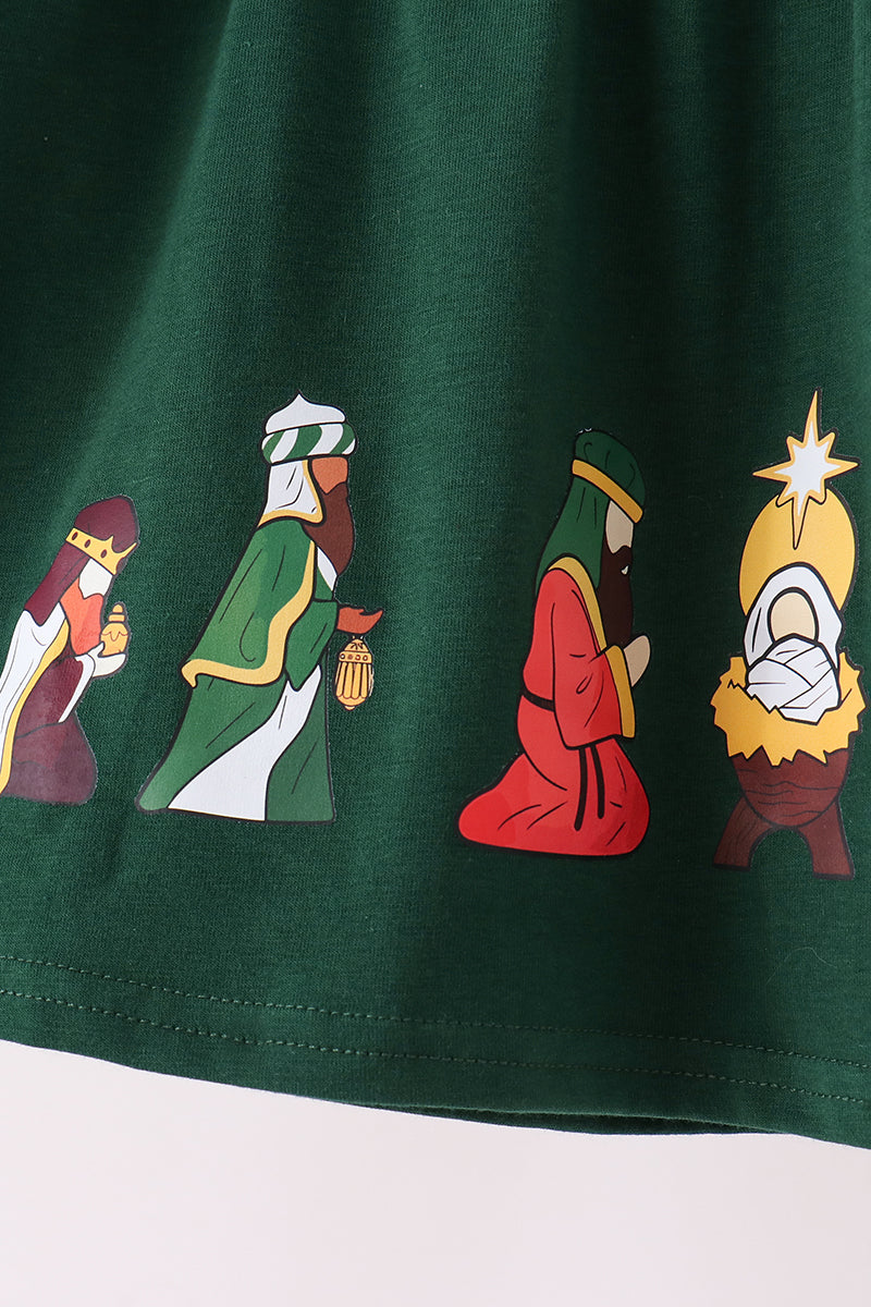 Forest nativity bloomer set