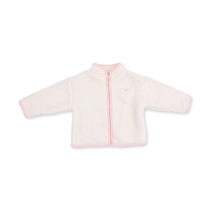 Sherpa - Zip Jacket With Lining Pink