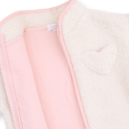 Sherpa - Zip Jacket With Lining Pink