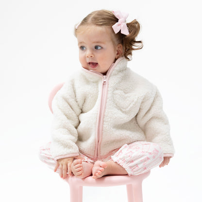 Sherpa - Zip Jacket With Lining Pink