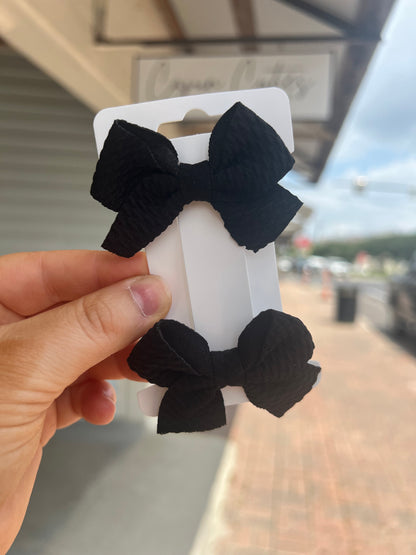 Quilted Piggy Bows - Cajun Cuties & Co