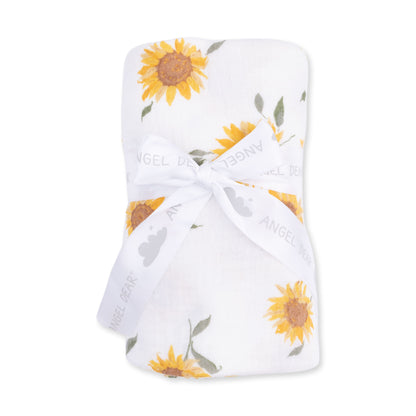 Baby Sunflower - Swaddle Blanket
