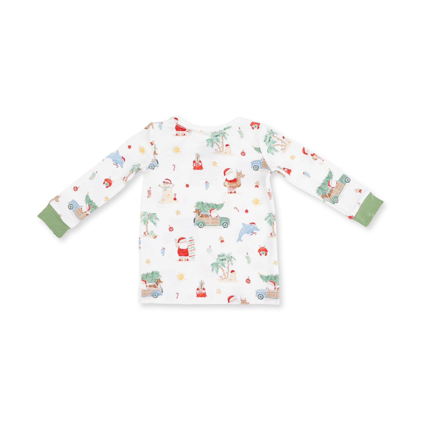 Beach Christmas -Long Sleeve Loungewear Set
