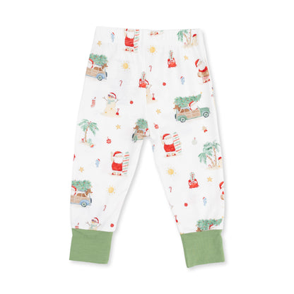 Beach Christmas -Long Sleeve Loungewear Set