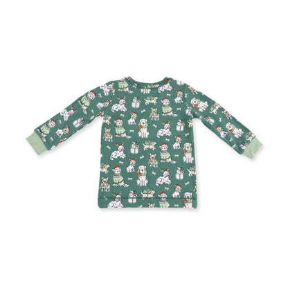 Christmas Dogs Uni - Long Sleeve Loungewear Set