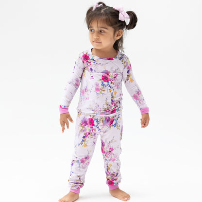 Dahlia Floral - Long Sleeve Loungewear Set