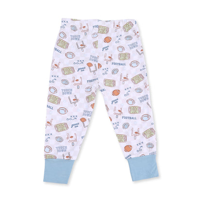 Football Check - Long Sleeve Loungewear Set