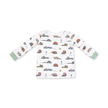 Farm Machines - Long Sleeve Loungewear Set