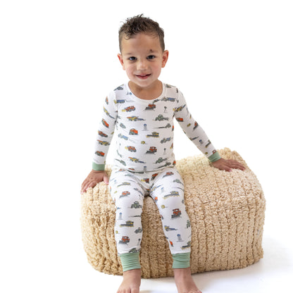 Farm Machines - Long Sleeve Loungewear Set