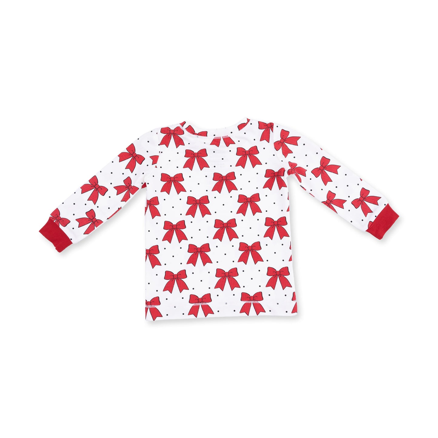 Festive Bows - Long Sleeve Loungewear Set